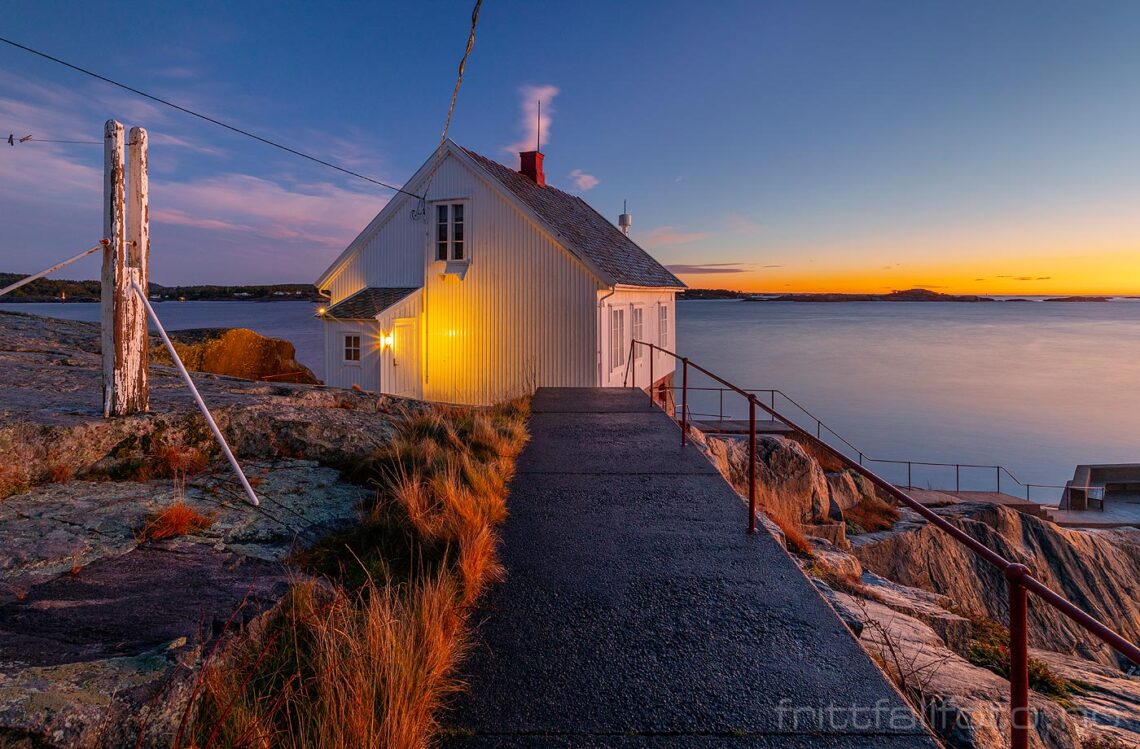 Romjulsmorgen ved Strømtangen fyr, Kragerø, Telemark.<br>Bildenr 20241226-004.